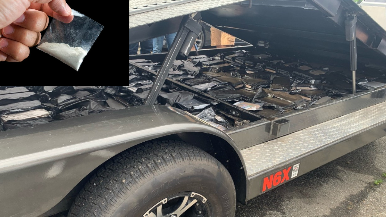 $4.5M Cocaine Seized from Hidden Compartment in Bronx Truck Trailer